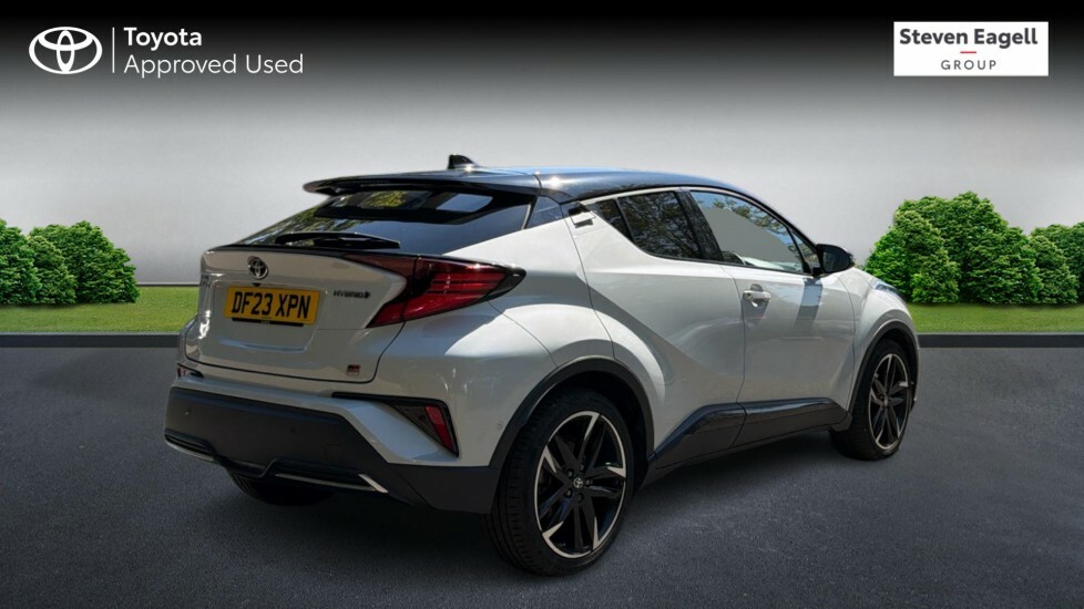 Toyota C-Hr 2.0 Vvt-h Gr Sport Suv Hybrid Cvt Euro DF23XPN Grey #2
