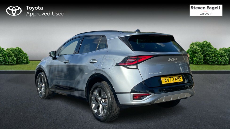 Kia Sportage 1.6 H T-gdi Gt-line Suv Hybrid Eur AV73KHF Silver #4