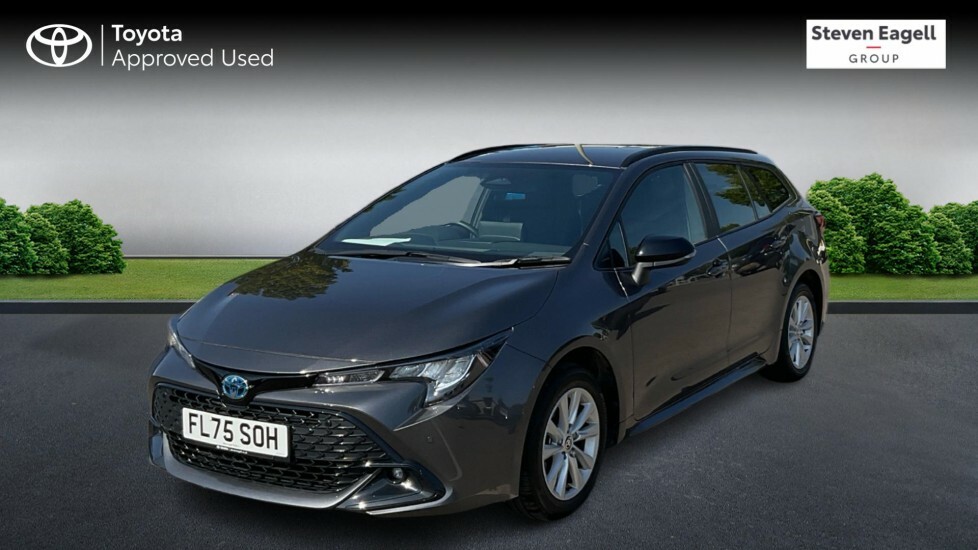 Toyota Corolla 1.8 Vvt-h Icon Touring Sports Cvt Euro 6 Ss FL75SOH Grey #3