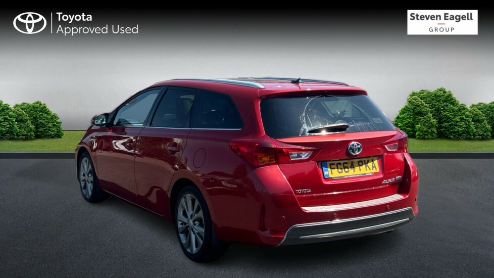 Toyota Auris 1.8 Vvt-h Excel Touring Sports Cvt Euro 5 Ss Red #4