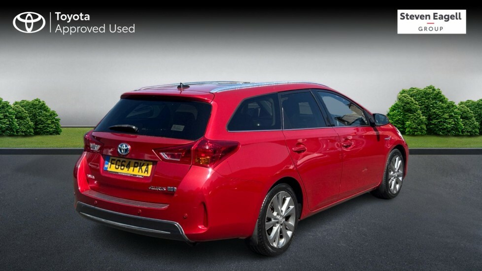 Toyota Auris 1.8 Vvt-h Excel Touring Sports Cvt Euro 5 Ss Red #2