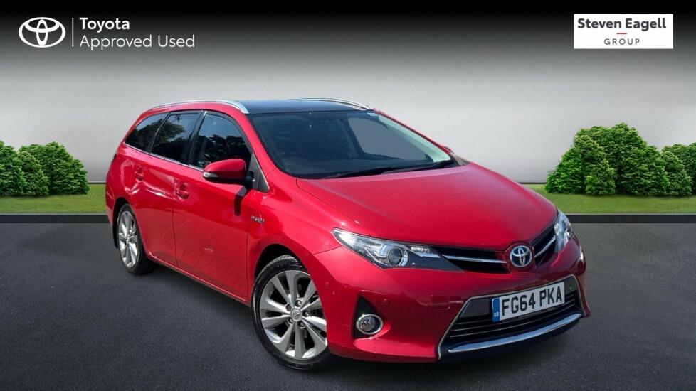 Toyota Auris 1.8 Vvt-h Excel Touring Sports Cvt Euro 5 Ss Red