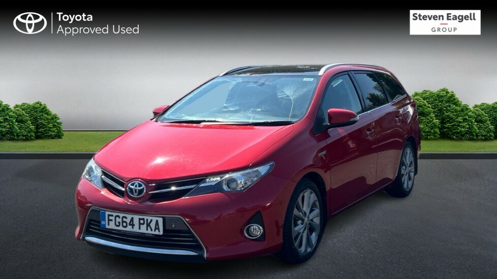 Toyota Auris 1.8 Vvt-h Excel Touring Sports Cvt Euro 5 Ss Red #3