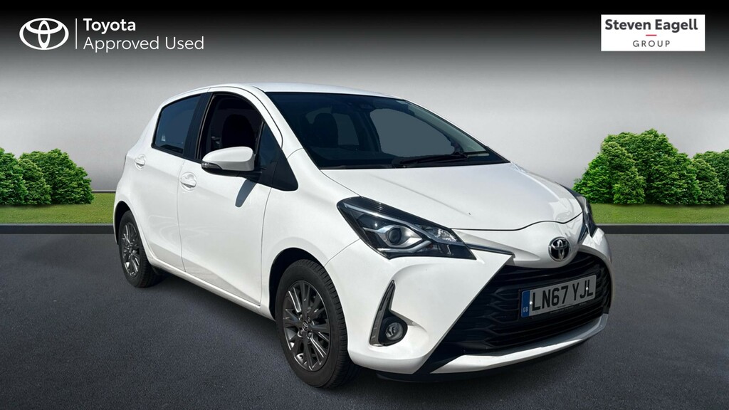 Toyota Yaris 1.0 Vvt-i Icon Hatchback Euro 6 White