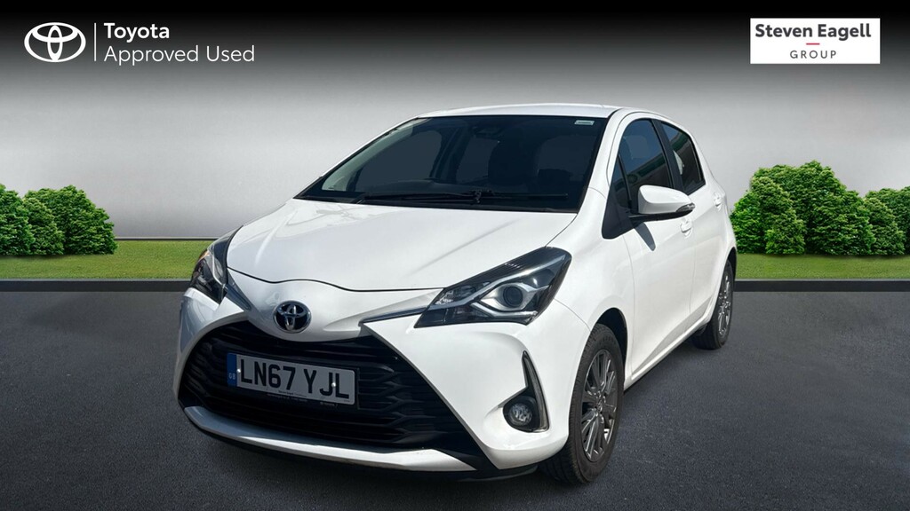 Toyota Yaris 1.0 Vvt-i Icon Hatchback Euro 6 White #3