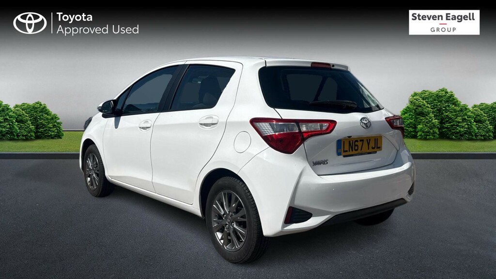 Toyota Yaris 1.0 Vvt-i Icon Hatchback Euro 6 White #4