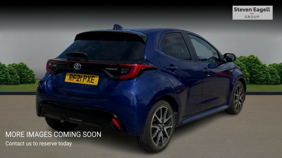 Toyota Yaris 1.5 Vvt-h Dynamic E-cvt Euro 6 Ss RF21PXE Blue #4