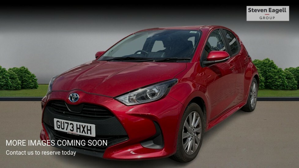 Toyota Yaris 1.5 Vvt-h Icon E-cvt Euro 6 Ss GU73HXH Red #3