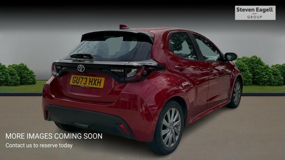 Toyota Yaris 1.5 Vvt-h Icon E-cvt Euro 6 Ss GU73HXH Red #4