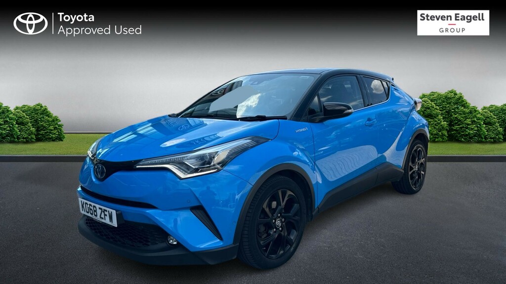 Toyota C-Hr 1.8 Vvt-h Dynamic Cvt Euro 6 Ss KO68ZFW Blue #3