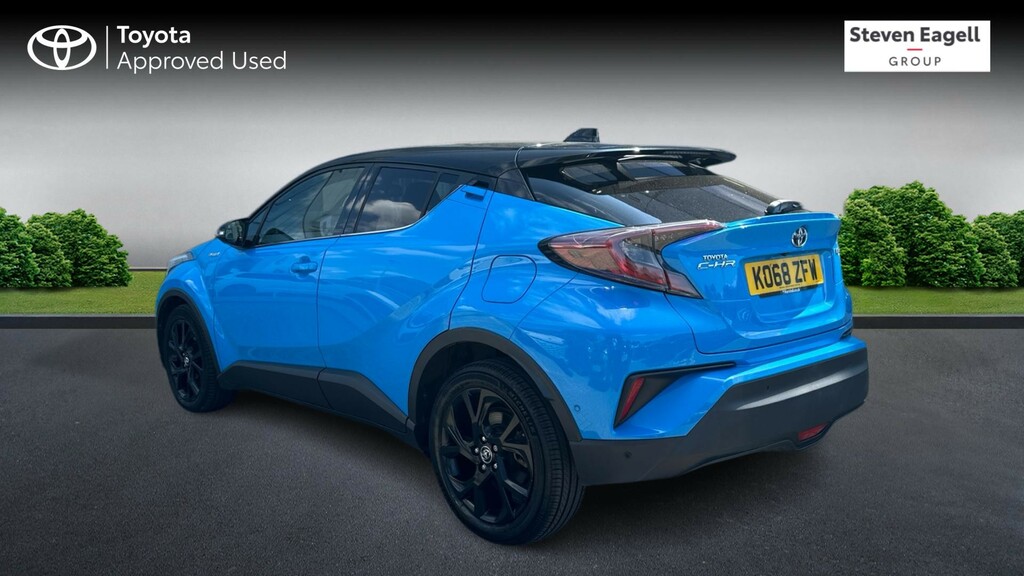 Toyota C-Hr 1.8 Vvt-h Dynamic Cvt Euro 6 Ss KO68ZFW Blue #4