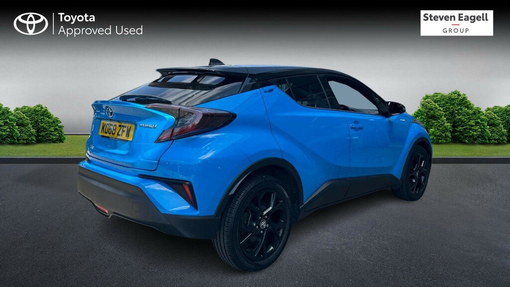 Toyota C-Hr 1.8 Vvt-h Dynamic Cvt Euro 6 Ss KO68ZFW Blue #2