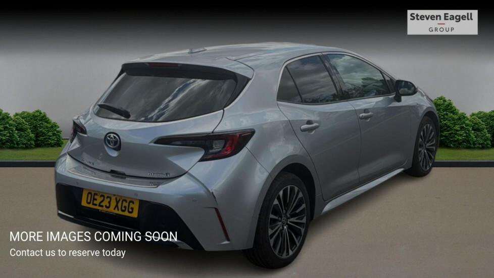 Toyota Corolla 1.8 Vvt-h Design Cvt Euro 6 Ss OE23XGG Silver #4