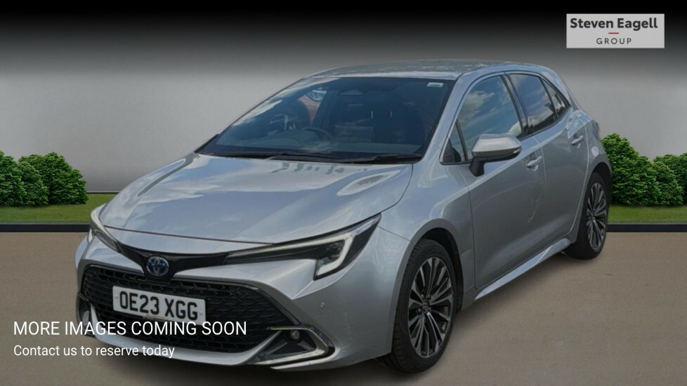 Toyota Corolla 1.8 Vvt-h Design Cvt Euro 6 Ss OE23XGG Silver #3