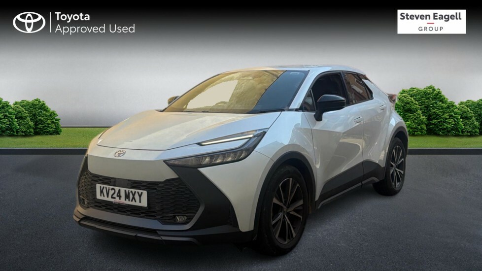 Toyota C-Hr 1.8 Vvt-h Design Cvt Euro 6 Ss KV24MXY White #3