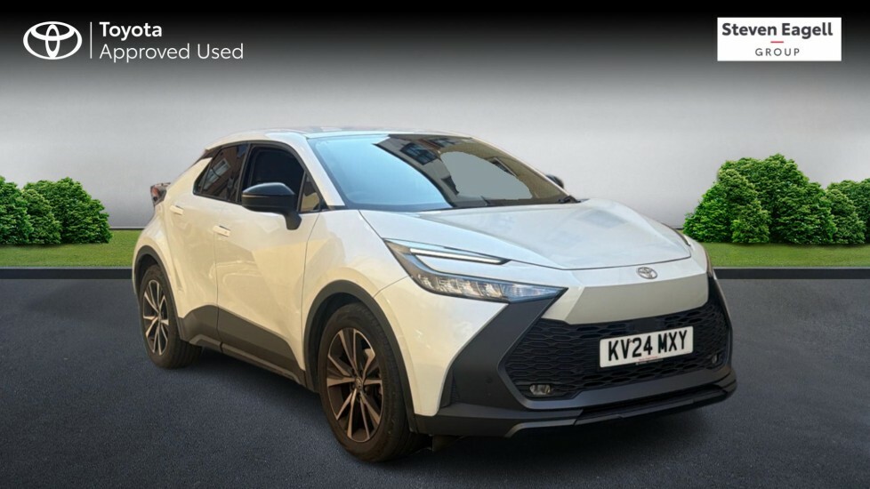 Toyota C-Hr 1.8 Vvt-h Design Cvt Euro 6 Ss White