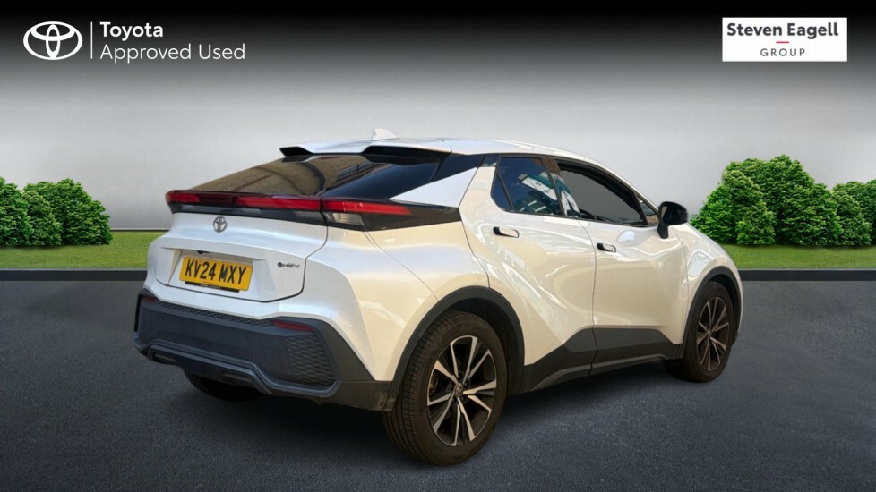 Toyota C-Hr 1.8 Vvt-h Design Cvt Euro 6 Ss KV24MXY White #2