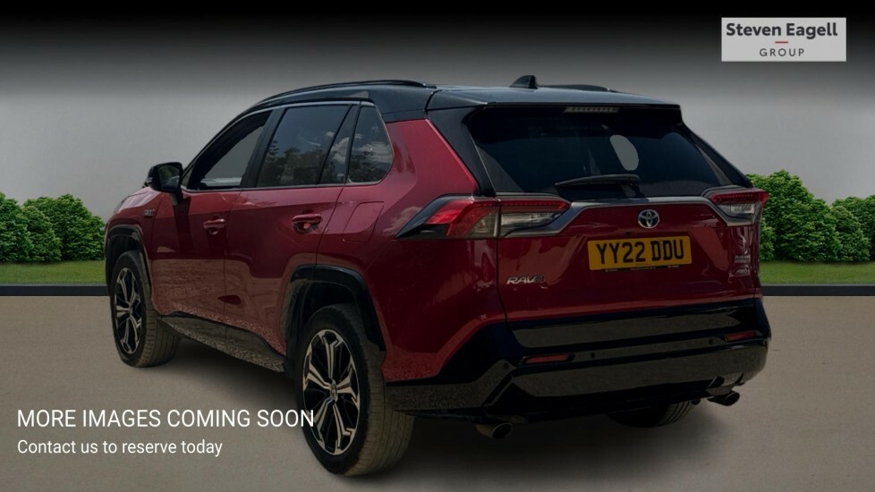 Toyota Rav 4 2.5 Vvt 18.1Kwh Dynamic Cvt 4Wd Euro 6 Ss YY22DDU Red #2