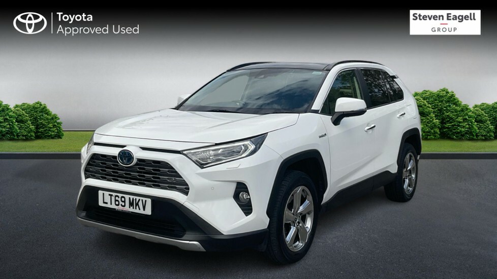 Toyota Rav 4 2.5 Vvt-h Excel Cvt 4Wd Euro 6 Ss White #3