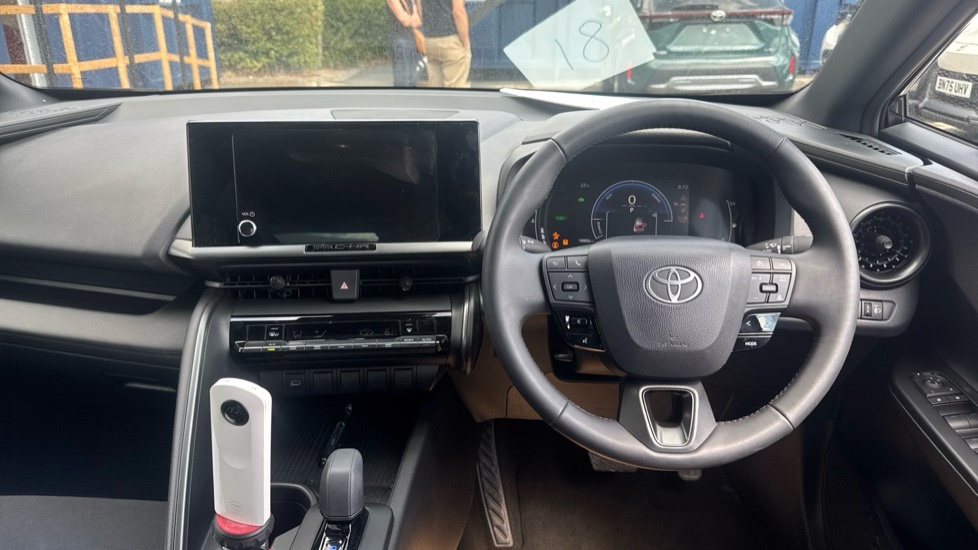 Toyota C-Hr 1.8 Vvt-h Icon Cvt Euro 6 Ss FL75OZU Black #6
