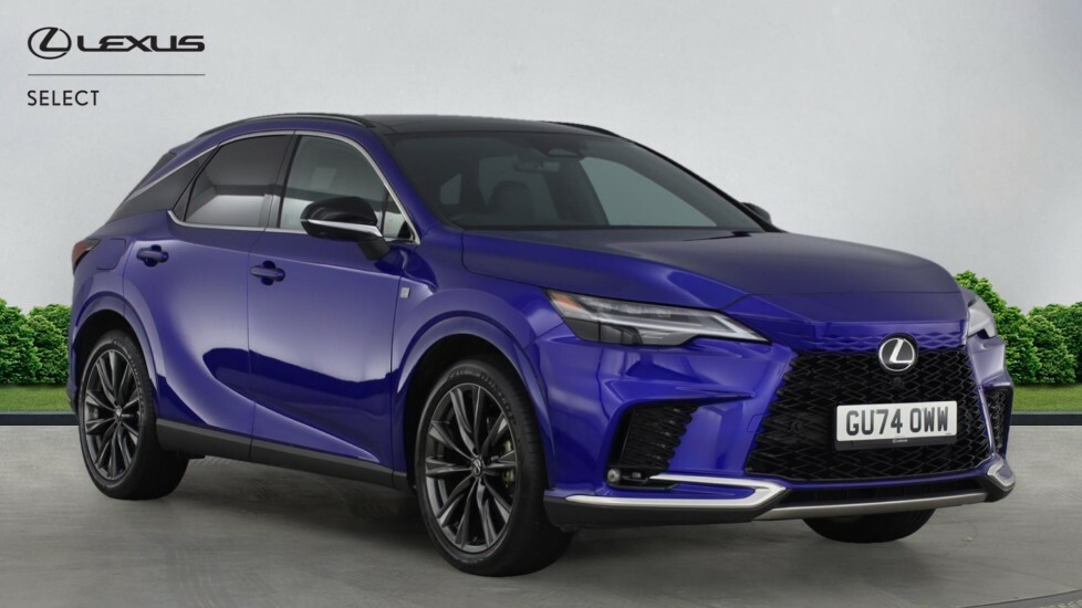 Lexus RX 2.5 450H 18.1Kwh F Sport Design Suv Pl Blue