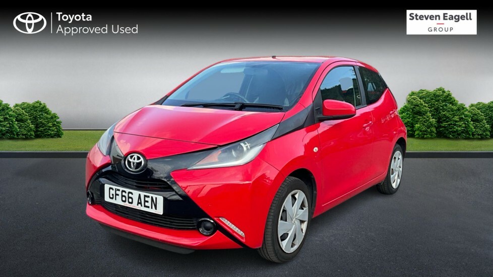 Toyota Aygo 1.0 Vvt-i X-play Hatchback Euro Red #3