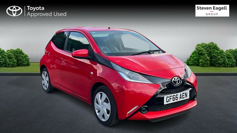 Toyota Aygo 1.0 Vvt-i X-play Hatchback Euro Red