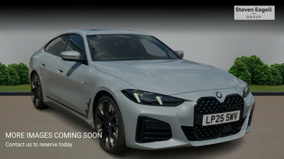 BMW 4 Series Gran Coupe 2.0 420I M Sport Euro 6 Ss Grey