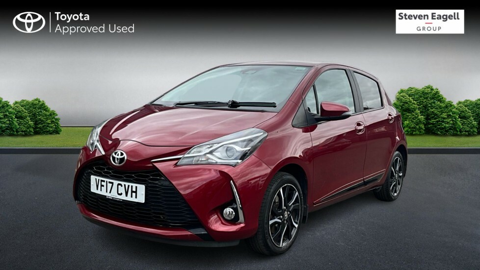 Toyota Yaris 1.5 Vvt-i Design Euro 6 Red #3