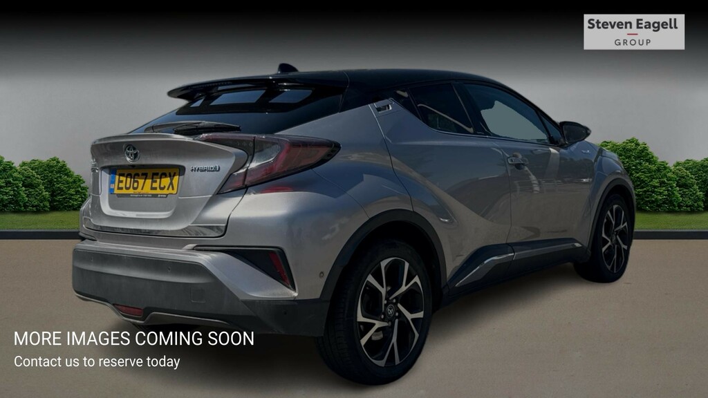 Toyota C-Hr 1.8 Vvt-h Dynamic Cvt Euro 6 Ss Silver #4