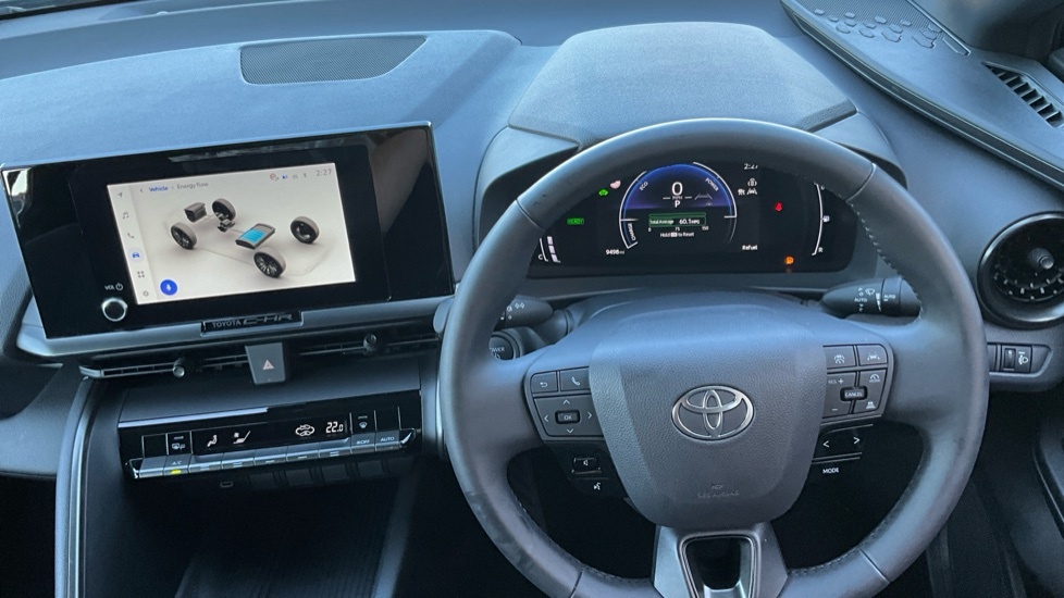 Toyota C-Hr 1.8 Vvt-h Icon Cvt Euro 6 Ss Blue #6