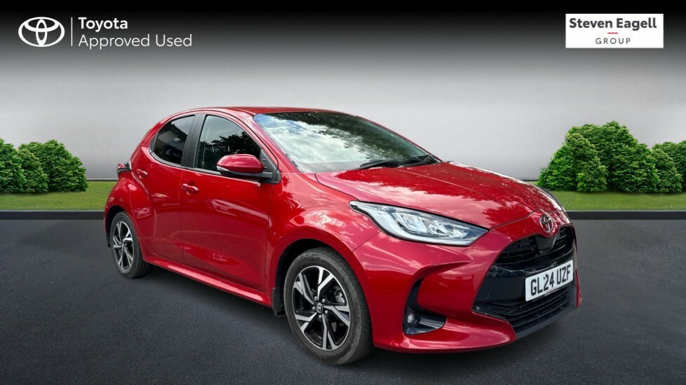 Toyota Yaris 1.5 Vvt-h Design E-cvt Euro 6 Ss Red
