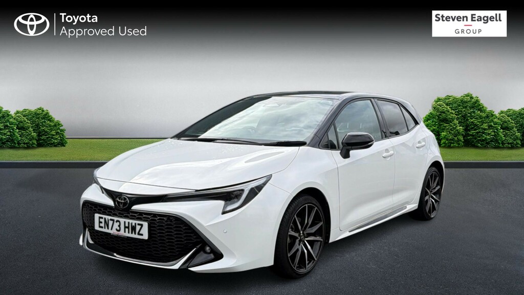 Toyota Corolla 1.8 Vvt-h Gr Sport Cvt Euro 6 Ss White #3