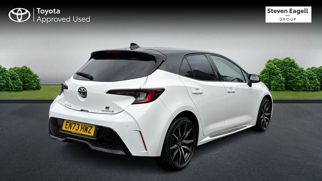 Toyota Corolla 1.8 Vvt-h Gr Sport Cvt Euro 6 Ss White #2