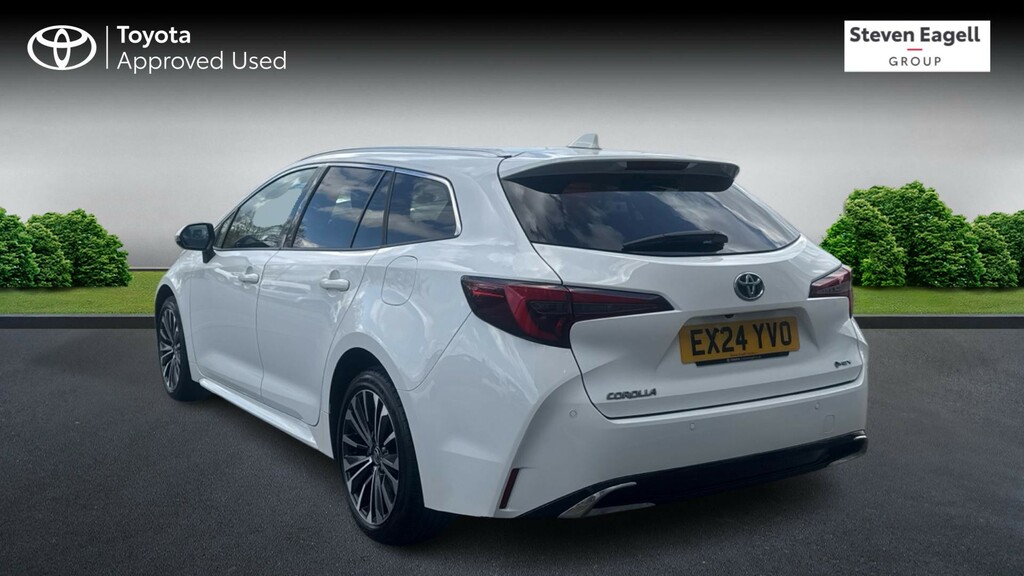 Toyota Corolla 2.0 Vvt-h Design Touring Sports Cvt Euro 6 Ss 5 White #4