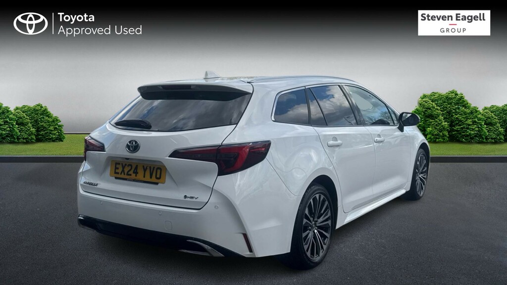 Toyota Corolla 2.0 Vvt-h Design Touring Sports Cvt Euro 6 Ss 5 White #2