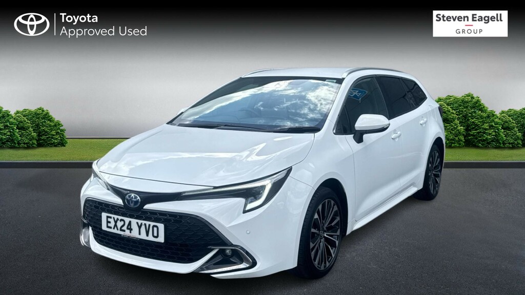 Toyota Corolla 2.0 Vvt-h Design Touring Sports Cvt Euro 6 Ss 5 White #3