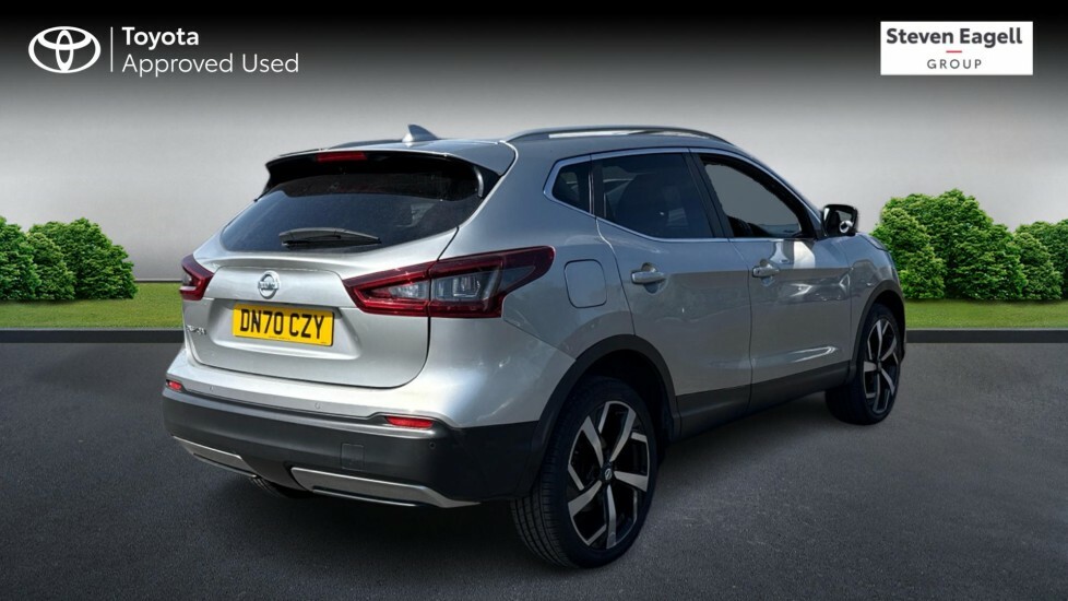 Nissan Qashqai 1.3 Dig-t Tekna Dct Euro 6 Ss Silver #2