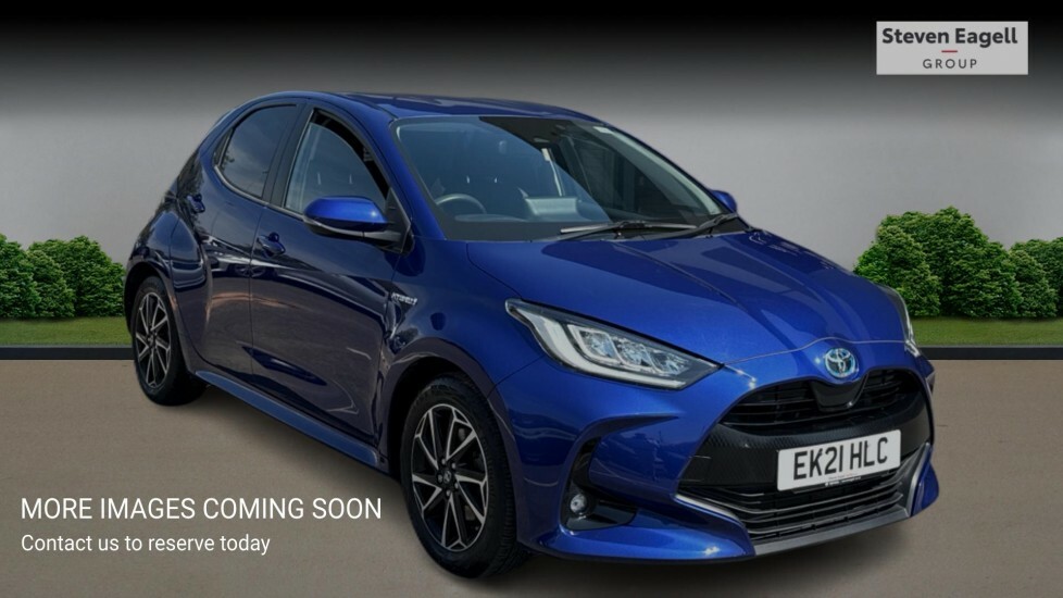 Toyota Yaris 1.5 Vvt-h Design E-cvt Euro 6 Ss Blue