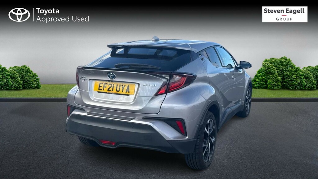 Toyota C-Hr 1.8 Vvt-h Design Cvt Euro 6 Ss Silver #2