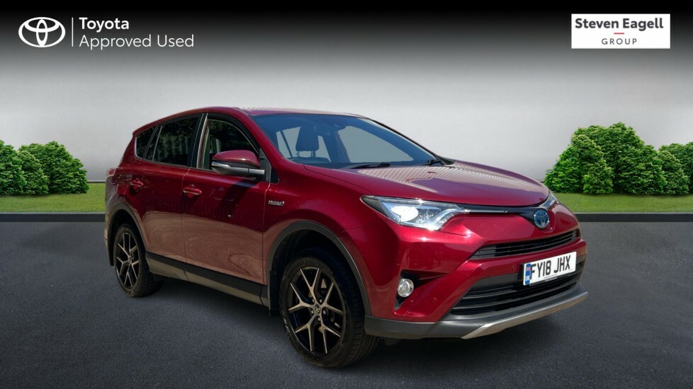Toyota Rav 4 2.5 Vvt-h Design Cvt 4Wd Euro 6 Ss Red