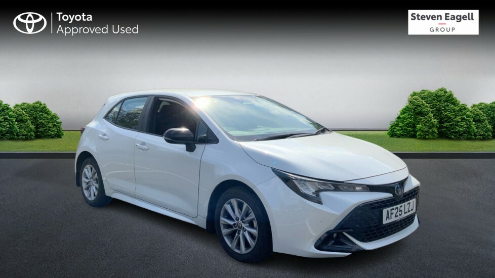 Toyota Corolla 1.8 Vvt-h Icon Hatchback Hybrid Cvt Eur White