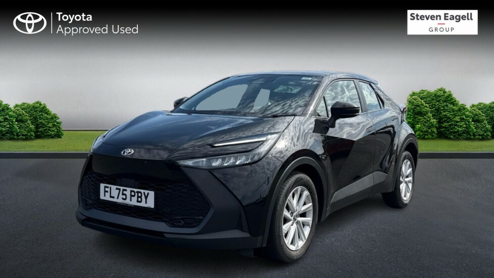 Toyota C-Hr 1.8 Vvt-h Icon Cvt Euro 6 Ss Black #3