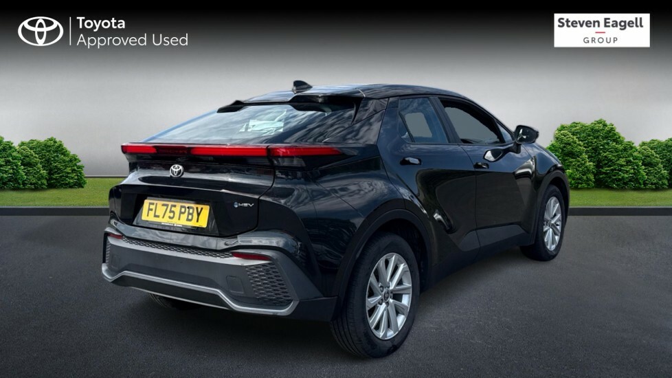 Toyota C-Hr 1.8 Vvt-h Icon Cvt Euro 6 Ss Black #2
