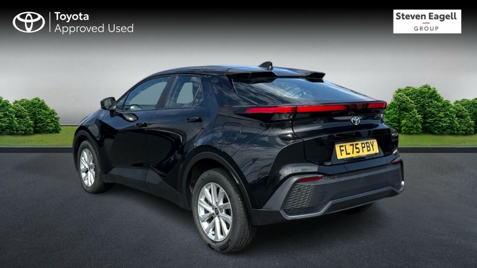 Toyota C-Hr 1.8 Vvt-h Icon Cvt Euro 6 Ss Black #4
