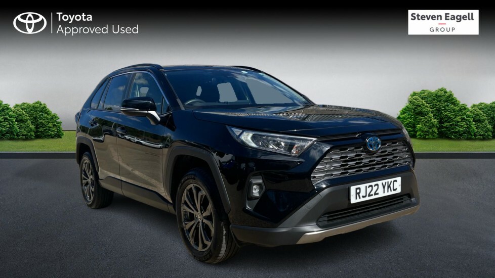 Toyota Rav 4 2.5 Vvt-h Design Cvt Euro 6 Ss RJ22YKC Black