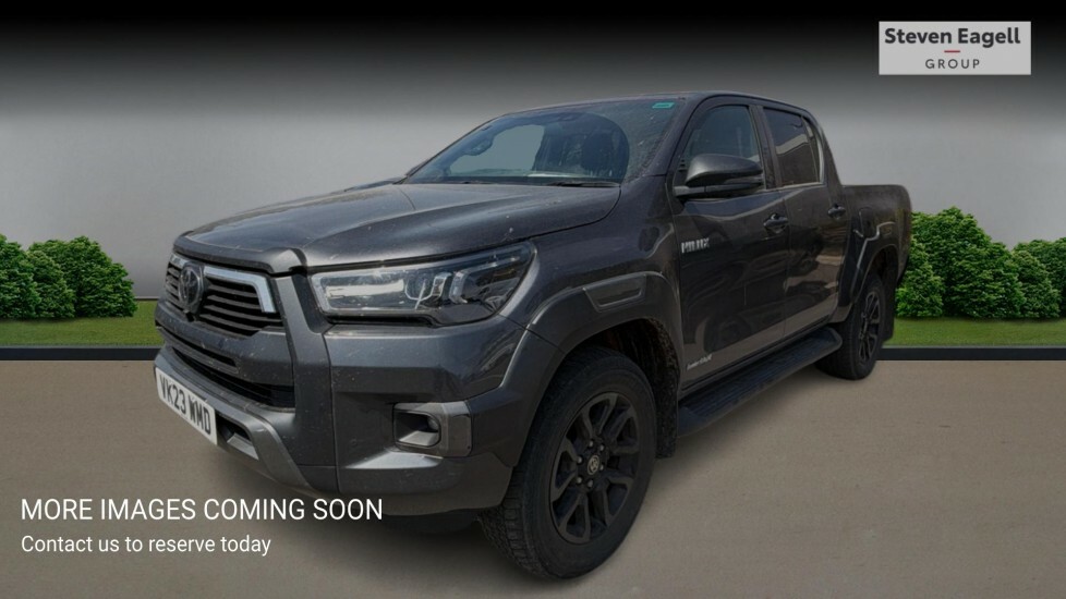 Toyota HILUX 2.8 D-4d Invincible X 4Wd Euro 6 Ss Grey #3
