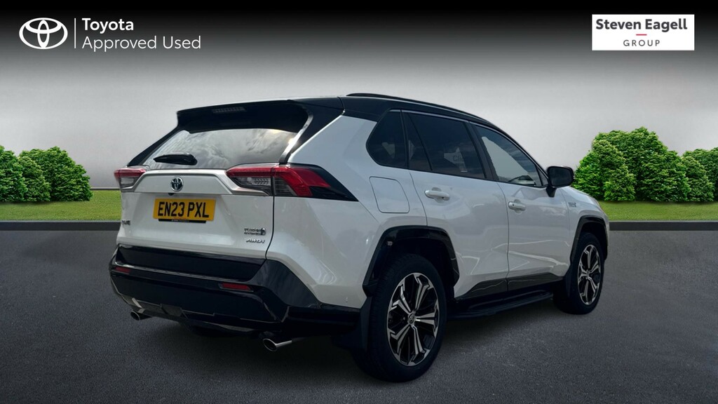Toyota Rav 4 2.5 Vvt 18.1Kwh Dynamic Cvt 4Wd Euro 6 Ss White #2