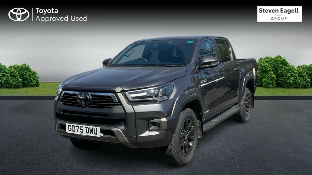 Toyota HILUX 2.8 D-4d-h Invincible X 4Wd Euro 6 GD75DWU Grey #3