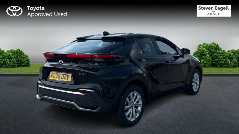 Toyota C-Hr 1.8 Vvt-h Icon Cvt Euro 6 Ss Black #2